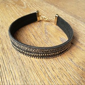 Black and Gold Bracelet